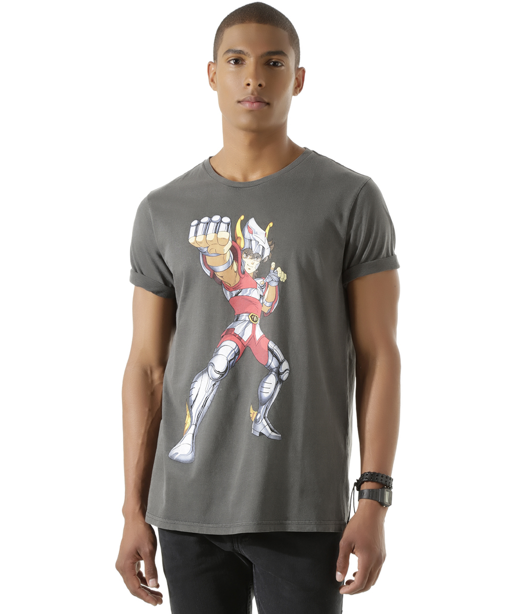 C&A lança camisetas com personagens dos Cavaleiros dos Zodíaco, desenho de sucesso dos anos 90