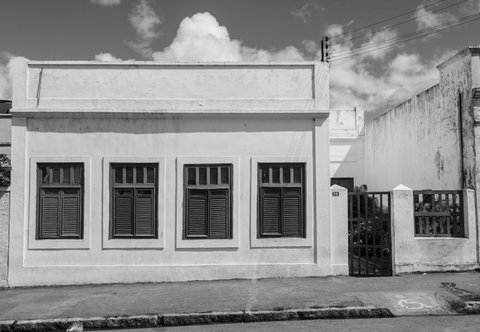 Fachada da casa onde morou, em Palmeira dos Índios