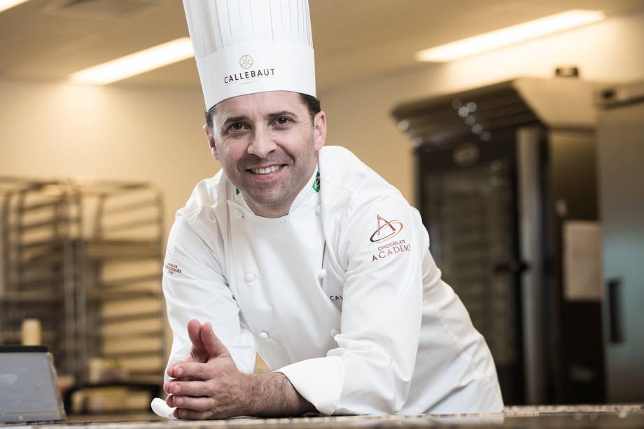 Chef Bertrand Busquet, diretor da Chocolate Academy São Paulo