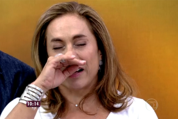 Cissa Guimarães se emociona ao falar sobre condenação de atropelador do filho