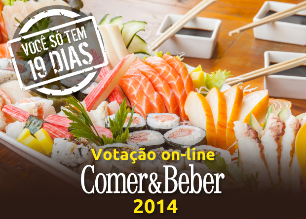 Faltam menos de 20 dias para o encerramento da votação do leitor no “Comer & Beber”