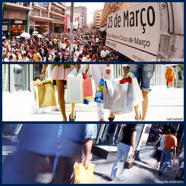 Missão da semana: “O clima de compras nas ruas da capital”