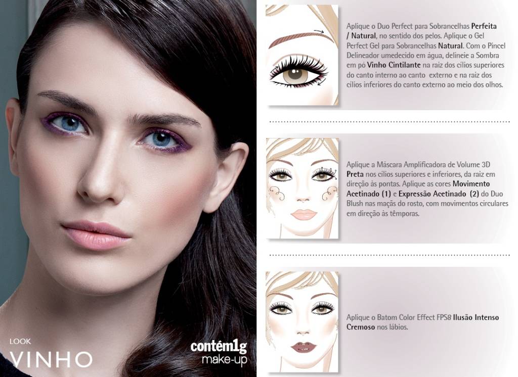 O inverno pede make com olhos coloridos