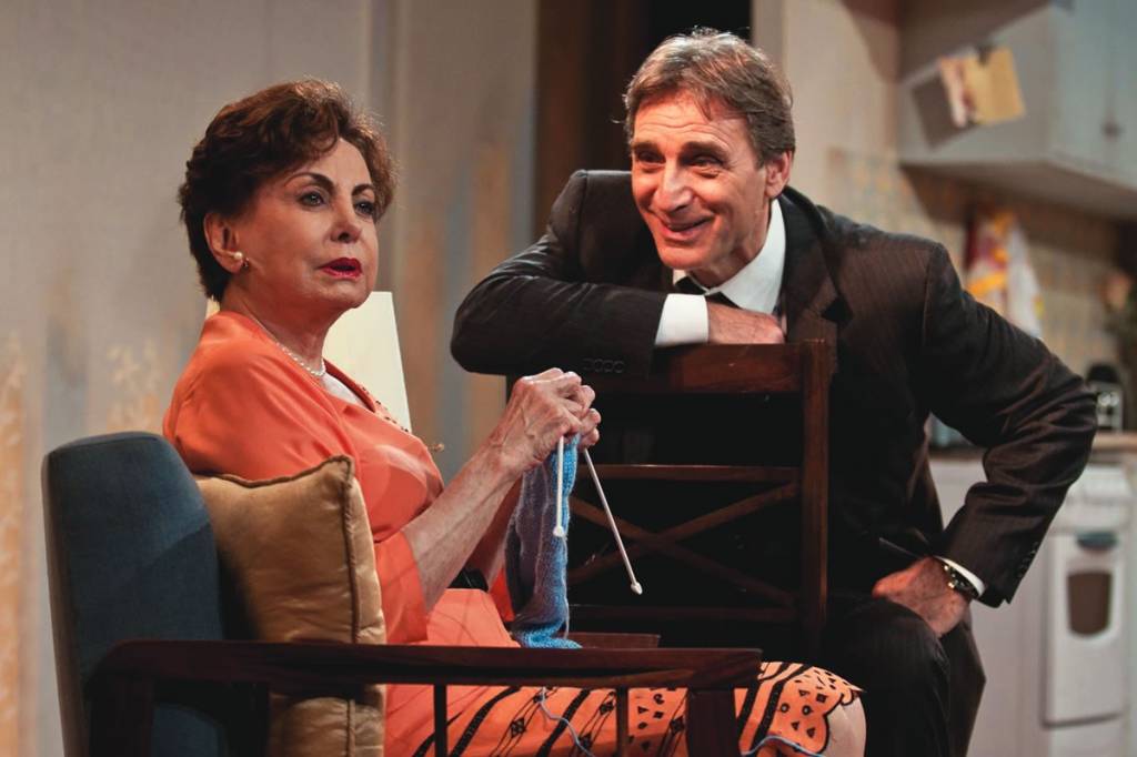 A dupla de atores: momentos de humor e emoção entre uma idosa e seu filho A dupla de atores: momentos de humor e emoção entre uma idosa e seu filho