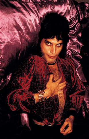 Freddie Mercury em Londres, em 1974 Freddie Mercury em Londres, em 1974