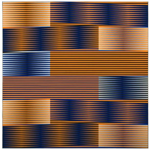 Indução Cromática 53, de Carlos Cruz-Diez