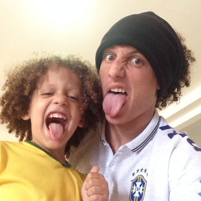 20 caretas de David Luiz para torcer pelo Brasil