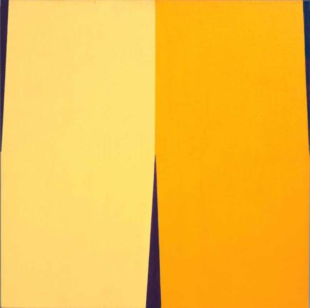 Quadrado Amarelo: acrílica de Hércules Barsotti Quadrado Amarelo: acrílica de Hércules Barsotti