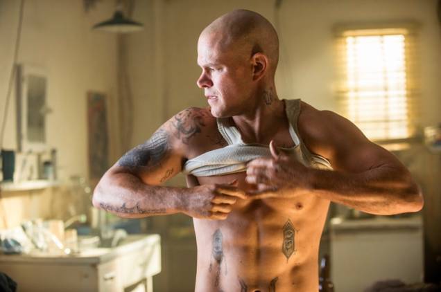 Elysium: o ator Matt Damon Elysium: o ator Matt Damon