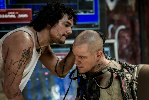 Elysium: A ficção científica Elysium é estrelada por Wagner Moura e Matt Damon Elysium: A ficção científica Elysium é estrelada por Wagner Moura e Matt Damon