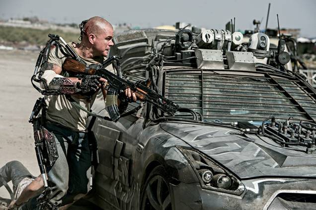Elysium: Matt Damon, enfrentando os inimigos para salvar a própria pele Elysium: Matt Damon, enfrentando os inimigos para salvar a própria pele