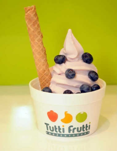 Tutti Frutti Frozen Yogurt