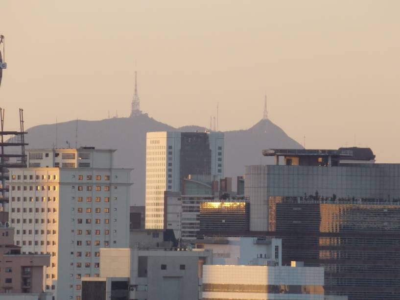 O ponto mais alto da cidade visto de Campo Belo