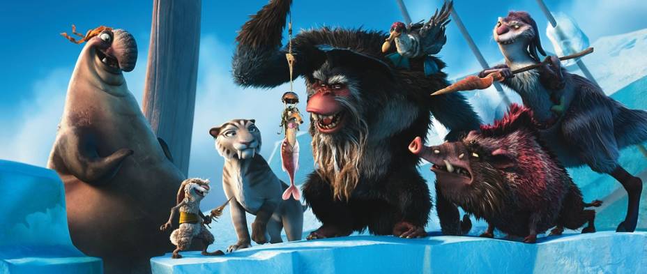 A Era do Gelo 4: novos personagens surgem no mais recente episódio do desenho animado A Era do Gelo 4: novos personagens surgem no mais recente episódio do desenho animado