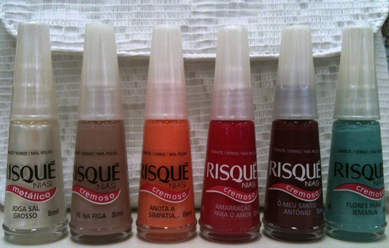 Esmaltes ‘Brasil por Risqué. Fé.’