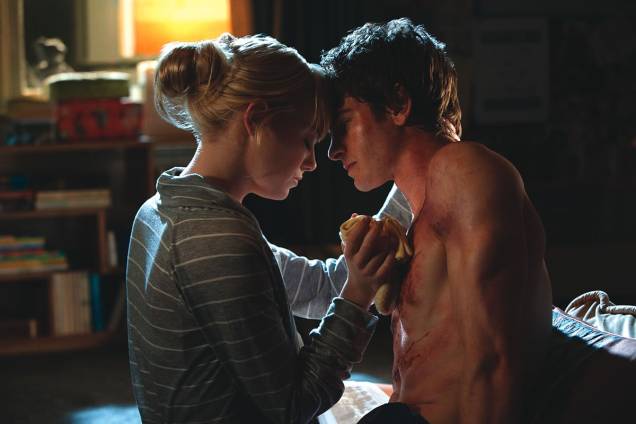 O Espetacular Homem-Aranha: Emma Stone e Andrew Garfield fazem o par romântico O Espetacular Homem-Aranha: Emma Stone e Andrew Garfield fazem o par romântico