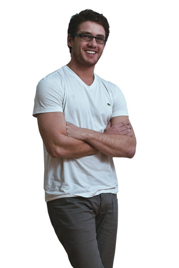 Leonardo Miggiorin: pelado no palco