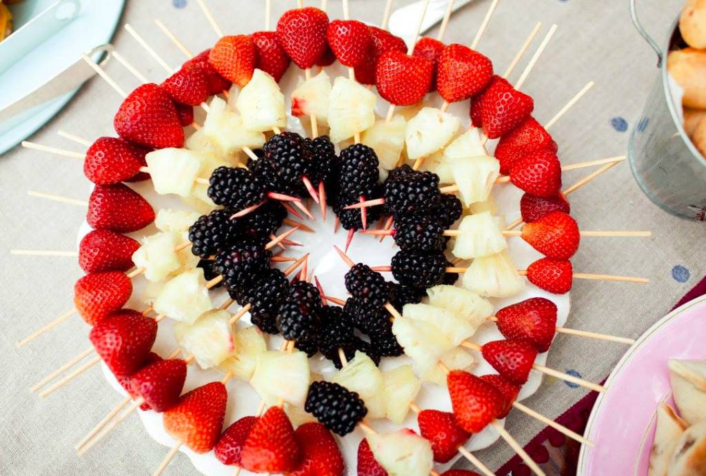 Opções saudáveis para preparar uma festinha infantil