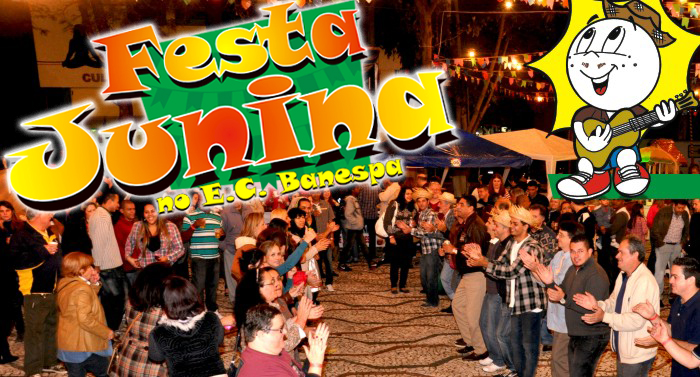 	Festa Junina do esporte Clube Banespa.