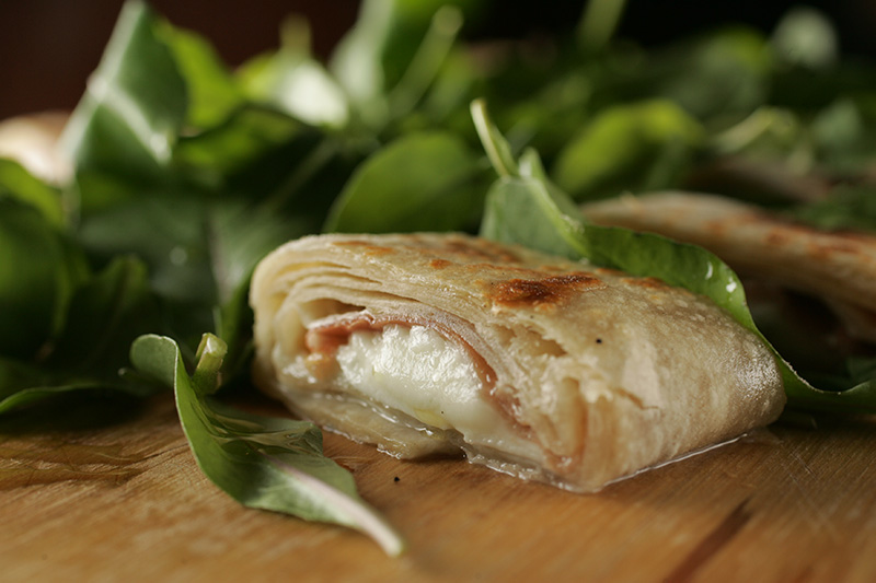 Foccacia e presunto de parma