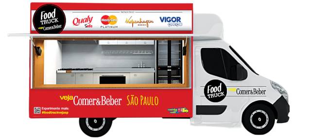 Food truck de VEJA SÃO PAULO: caminhão estaciona na Casa Cor sempre nos fins de semana Food truck de VEJA SÃO PAULO: caminhão estaciona na Casa Cor sempre nos fins de semana