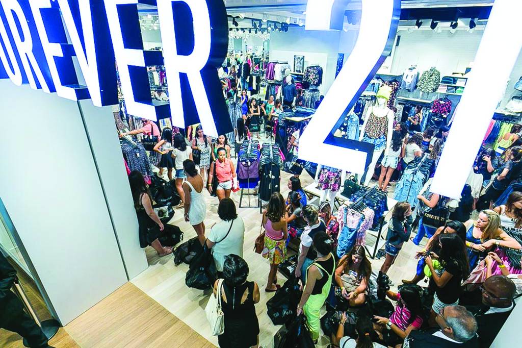 Forever 21 terá loja em outlet de São Paulo
