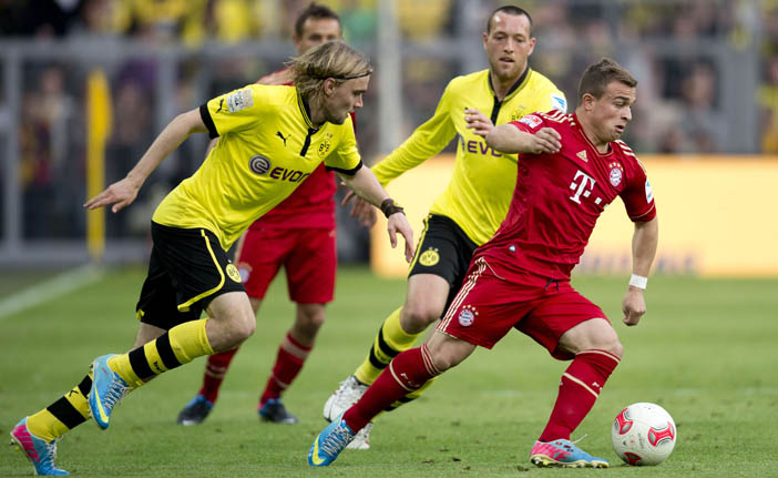 Borussia e Bayern disputam o título da Liga dos Campeões da Europa