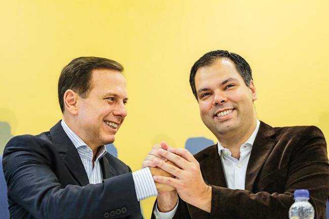 João Doria e Bruno Covas