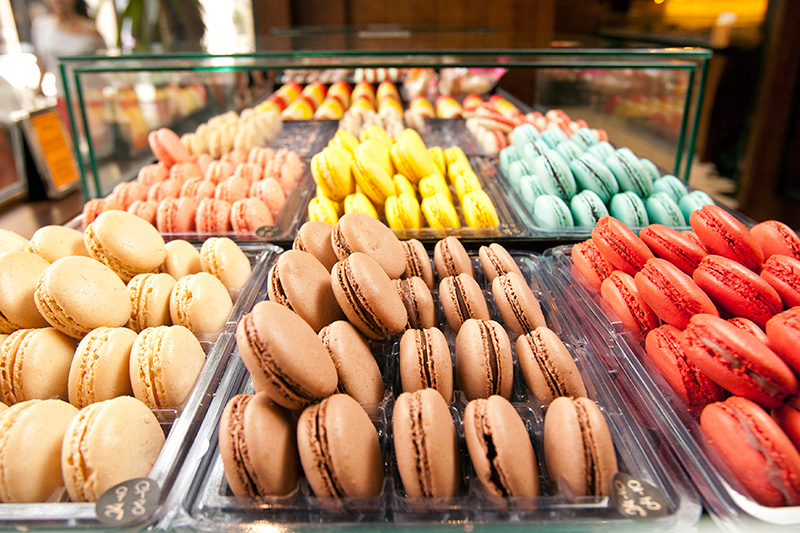 Os macarons criados pelo chef Pierre Cornet-Vernet Os macarons criados pelo chef Pierre Cornet-Vernet