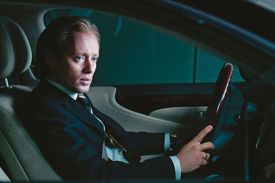 Aksel Hennie, protagonista do thriller Headhunters: com um pé na bandidagem