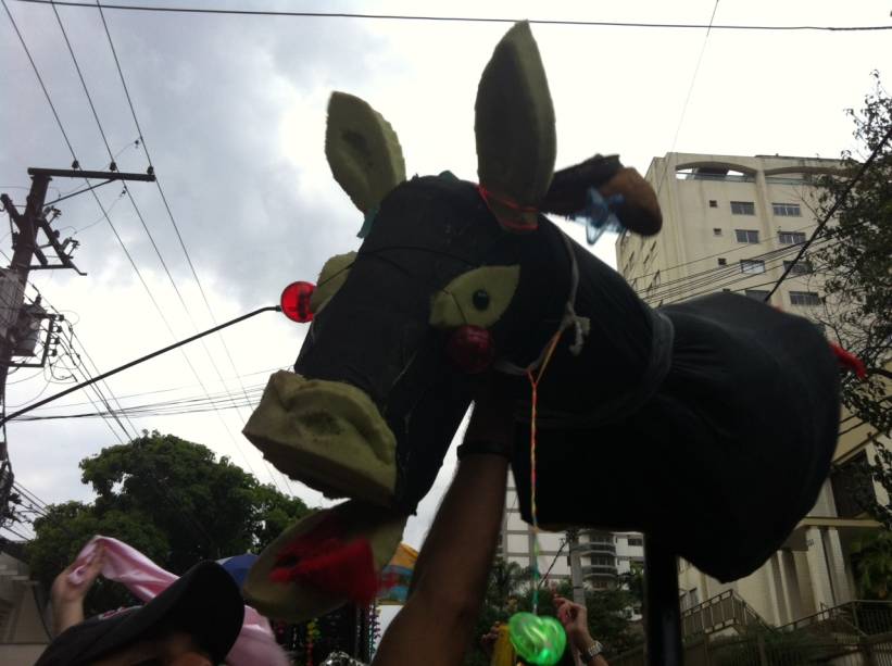 O símbolo do bloco de Carnaval Jegue Elétrico O símbolo do bloco de Carnaval Jegue Elétrico