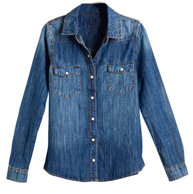 As Boas Compras - Fazenda - Camisa jeans, Forever 21