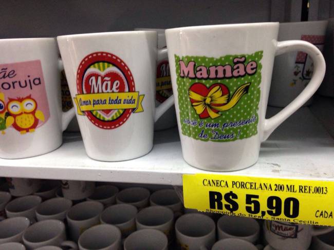 Canecas mãe Shopping do Real