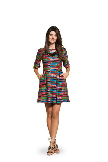 Isabella Fiorentino tem ótimos motivos para sorrir