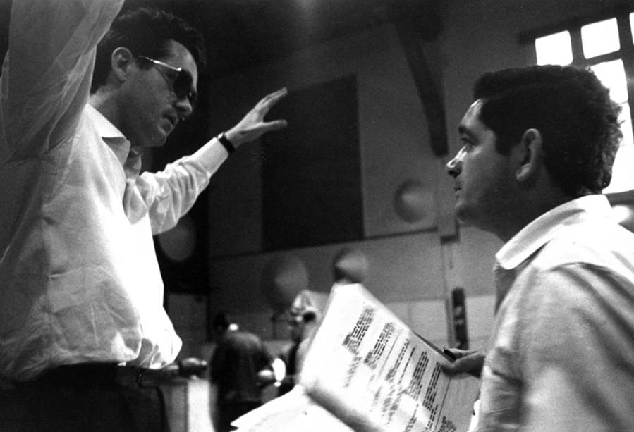 Jacques Demy e Michel Legrand, em 1963