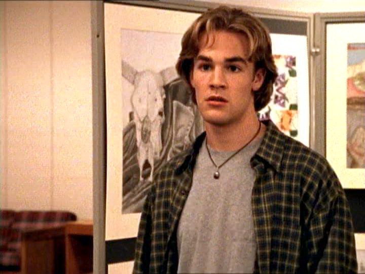 O ator em Dawson's Creek, a série que o consagrou