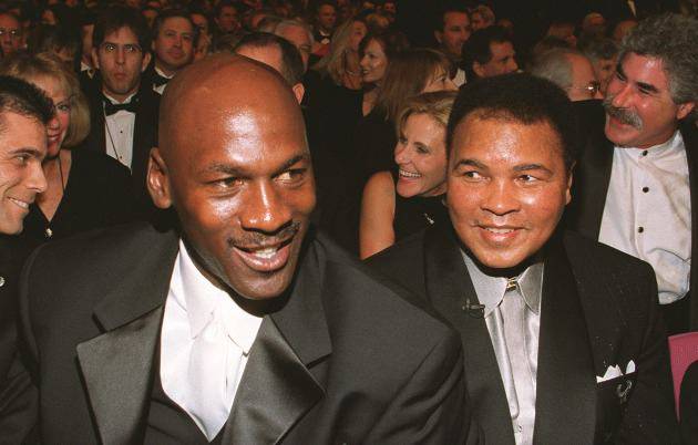 Michael Jordan e Muhammad Ali