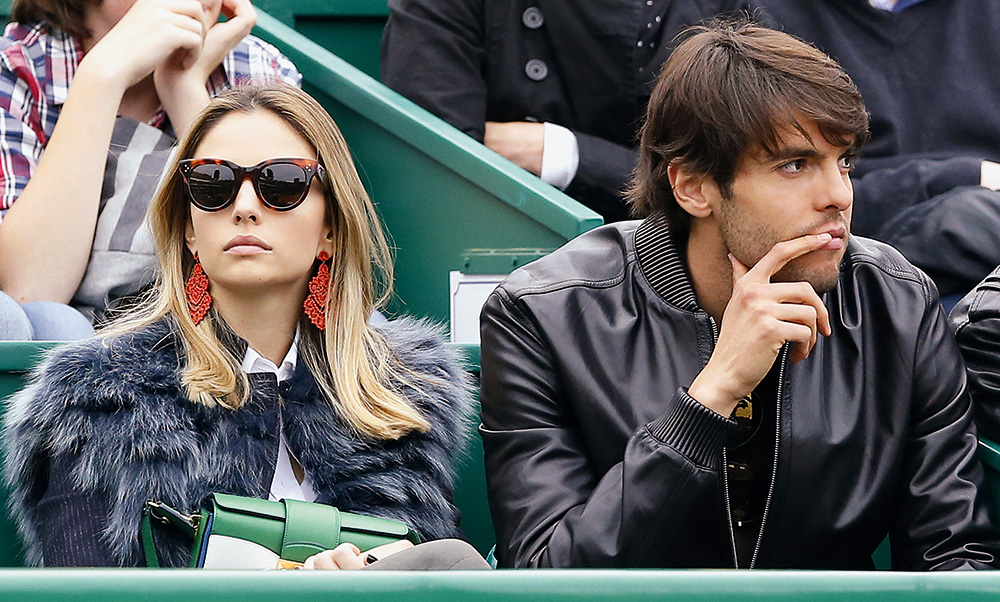 O ex-casal Carol e Kaká: ela quer a divisão do patrimônio