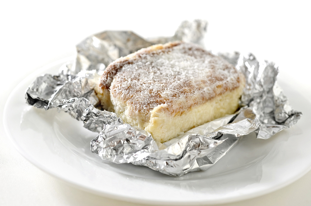 Testamos: bolo gelado de coco no papel-alumínio