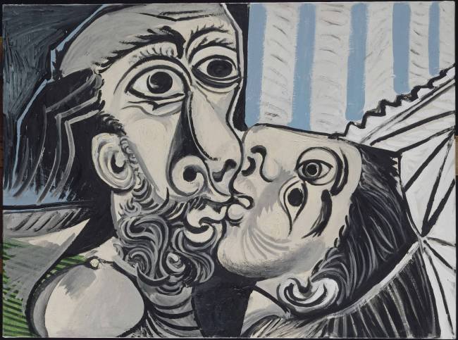Le Baiser_Mougins_1969_Musée national Picasso-Paris_Dation Pablo Picasso