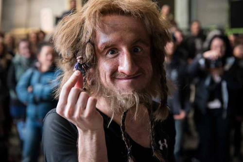 Fotos do dia: Atores de ‘O Hobbit’ e suas versões em Lego