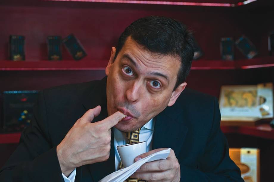 O empresário Fábio Bonchristiano: sucesso de se lambuzar