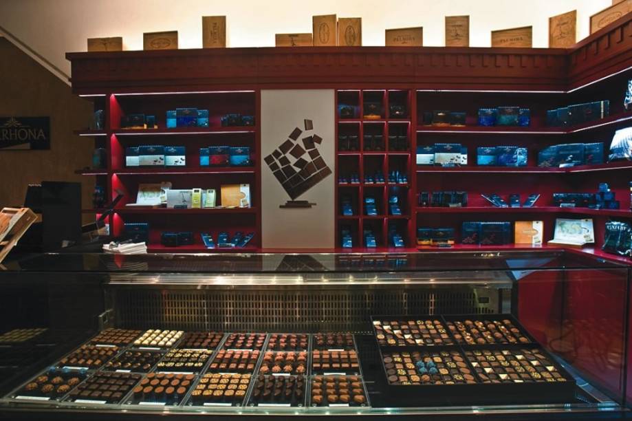 Vitrine da matriz nos Jardins