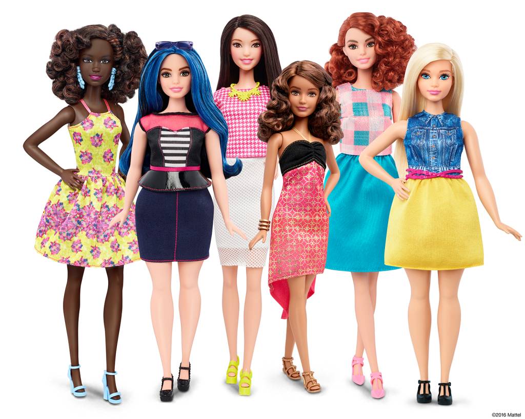 Barbie com diferentes tipos de corpo já tem data de lançamento