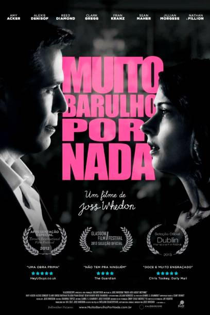 Muito Barulho Por Nada: pôster do filme