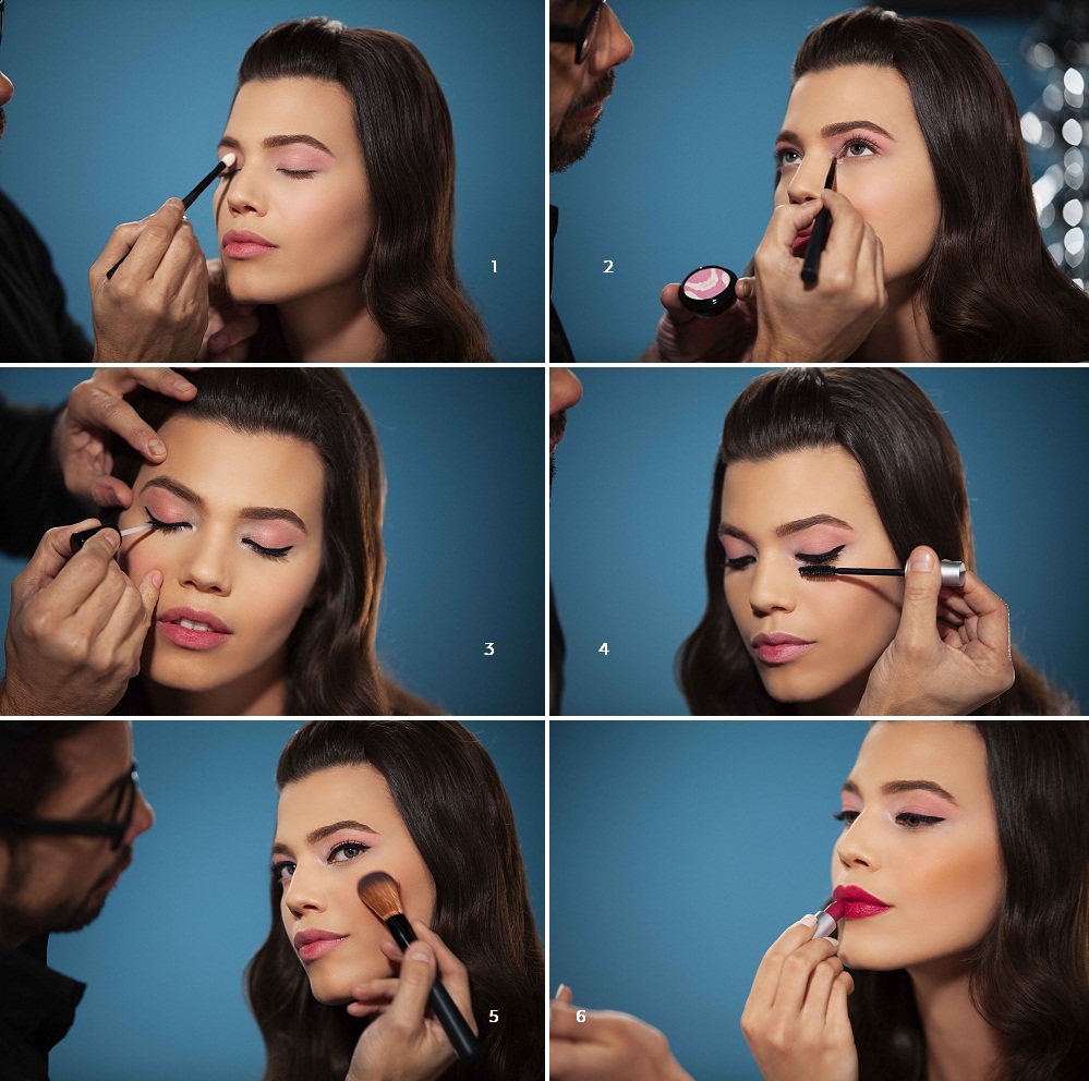 Fernando Torquatto ensina passo a passo de maquiagem inspirada nos anos 60