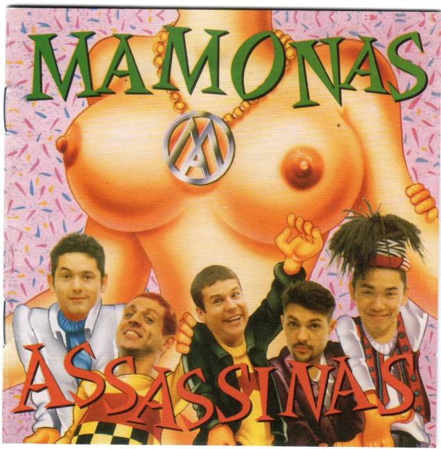 Mamonas Assassinas: capa do primeiro e único disco lançado em 1995 Mamonas Assassinas: capa do primeiro e único disco lançado em 1995