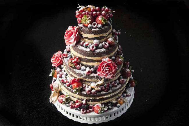 Manô Andrade Doces - naked cake