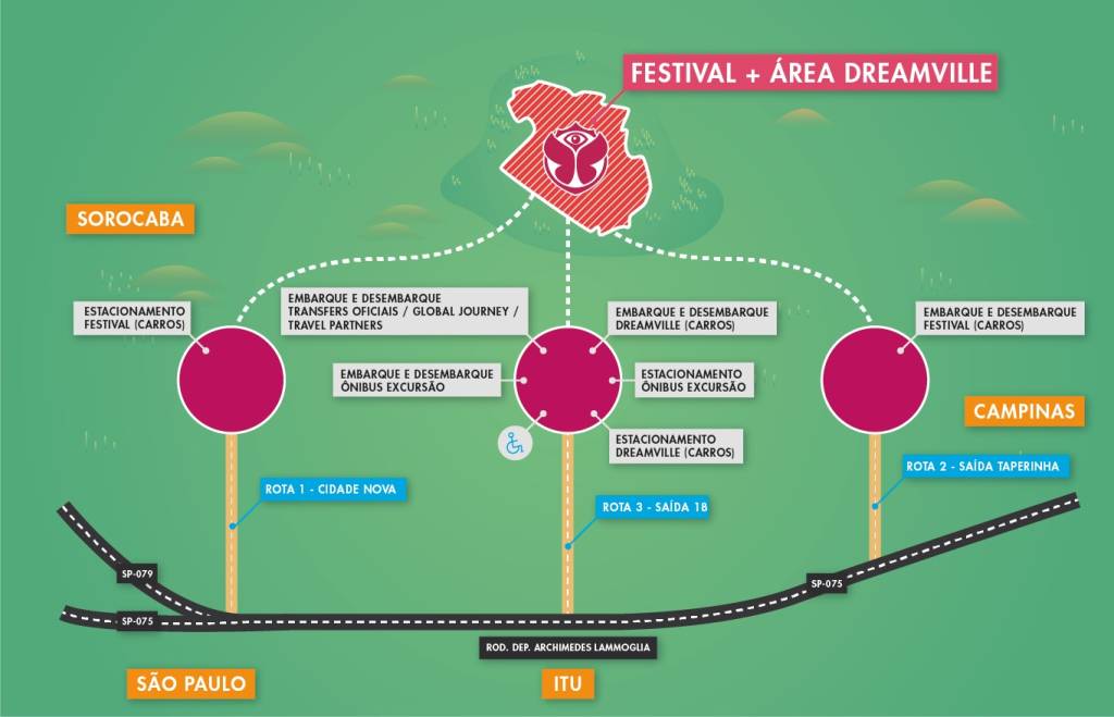 Como chegar ao Tomorrowland Brasil?