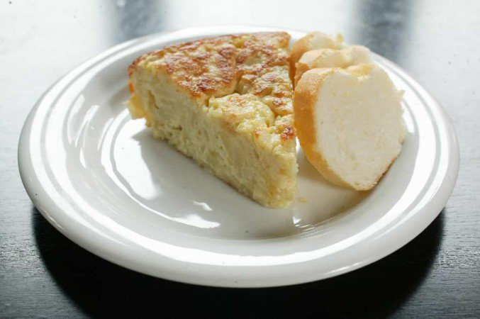 Tortilha de batata: no cardápio do Maripili (Foto: Mario Rodrigues)